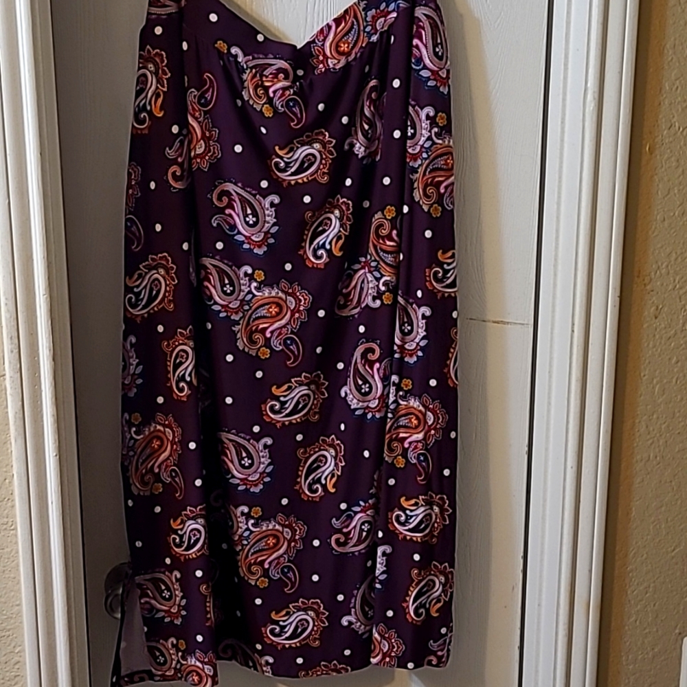 Terra & Sky size 3x maxi skirt